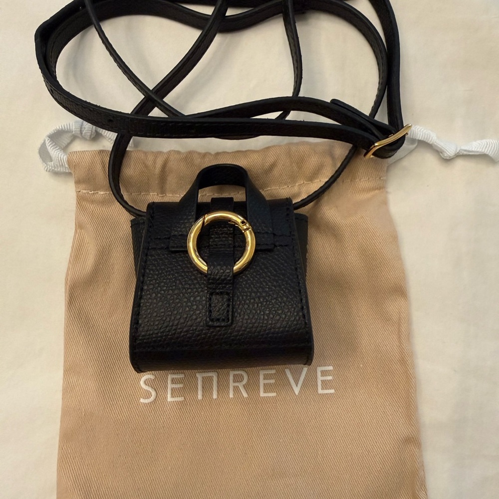 Senreve Midnight Black Mini Bag - Picture 2 of 5